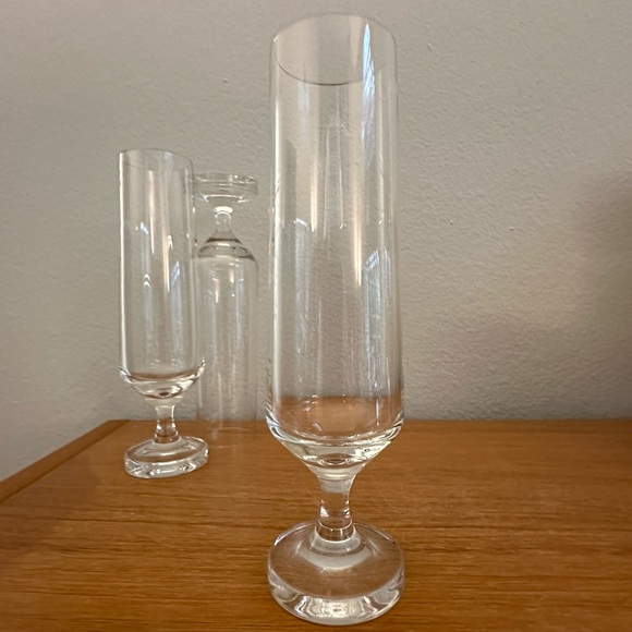 Rosenthal Secunda Clear Water Goblet - set of 3 - Picture 2 of 4